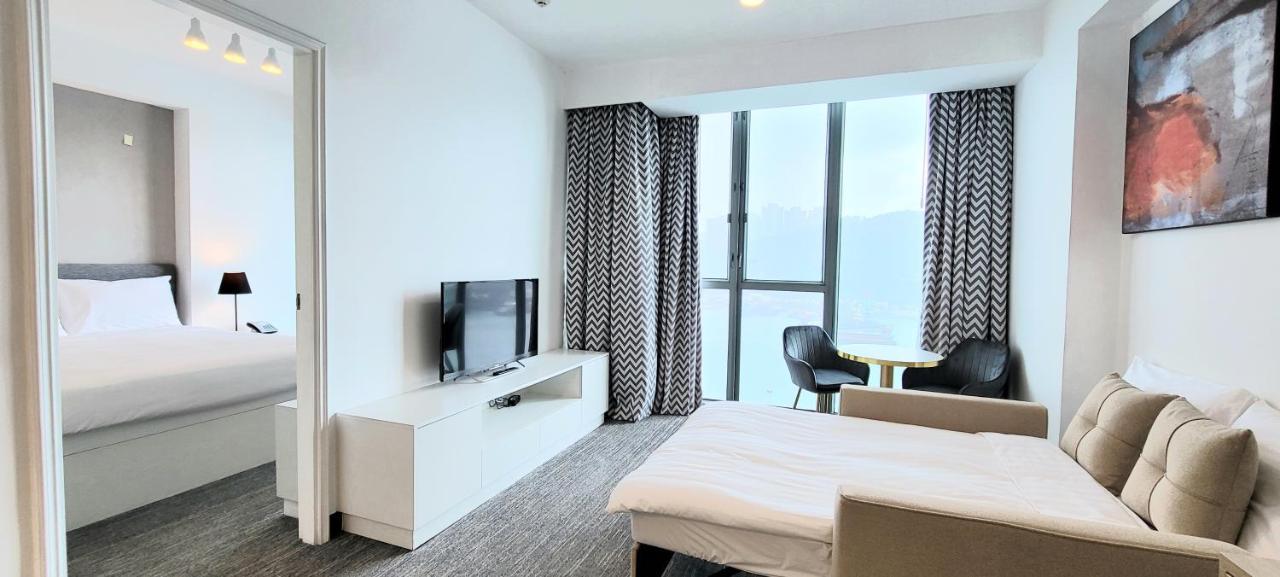 Grand Bay View Hotel Hongkong Buitenkant foto