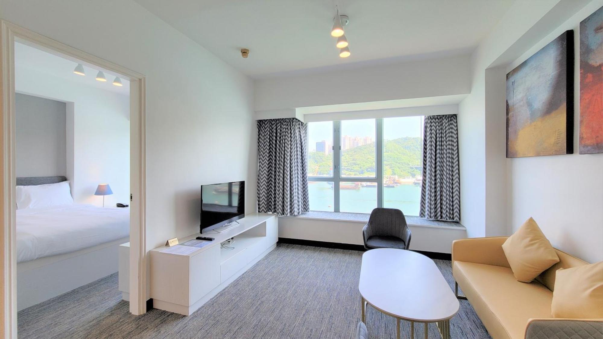 Grand Bay View Hotel Hongkong Buitenkant foto